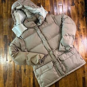 Vintage Verified 80s The North Face Brown Tag Sierra Down Puffer Parka Jacket